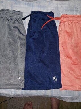 3 Pairs of Boys Athletic Shorts- Medium EUC